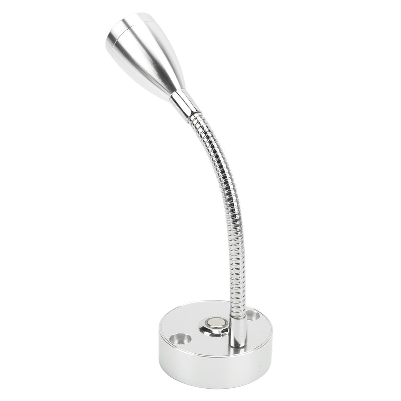 RV Reading Light Flexible Neck 3 Color Light 12‑24V 3W