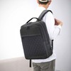 Casual public square backpack laptop tablet bag travel bag Black/FREE 2ea