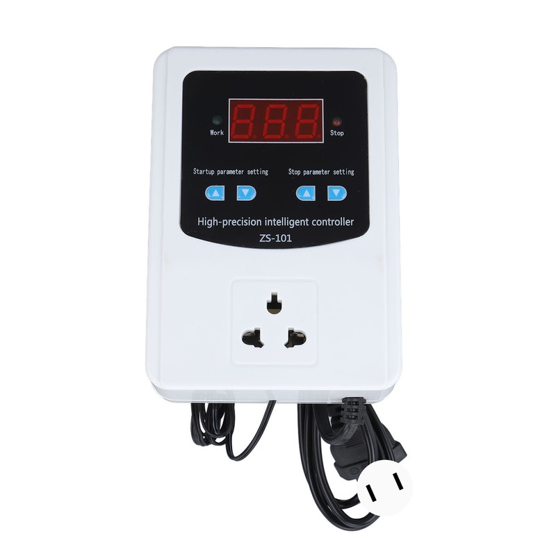 1500W Greenhouse Temperature Controller Digital Air Temperature Controller Thermostat LCD