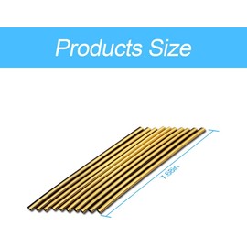 Pack of 20 Car Air Vent Decoration, Car Styling Ventilation Grille Trim, Car Accessories Interior, Multicoloured Decorative Strips for Most Air Vents (Gold)