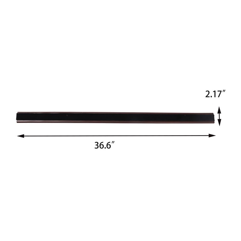 Vilemoon 2Pack Door Draft Stopper with Felt Cloth Reduce Noise,