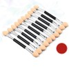 10pcs Double Ended Disposable Eye Shadow Sponge Applicators Make Up