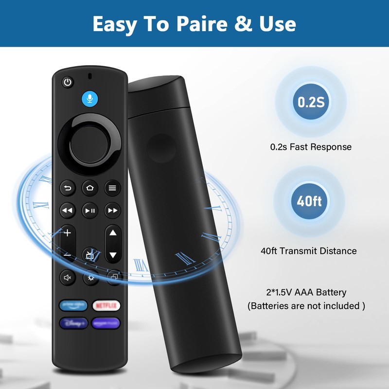 Replacement Voice Remote (3rd Gen) with Voice Function Fit for