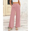 BTFBM Women's High Waisted Wide Leg Pants Business Casual Work