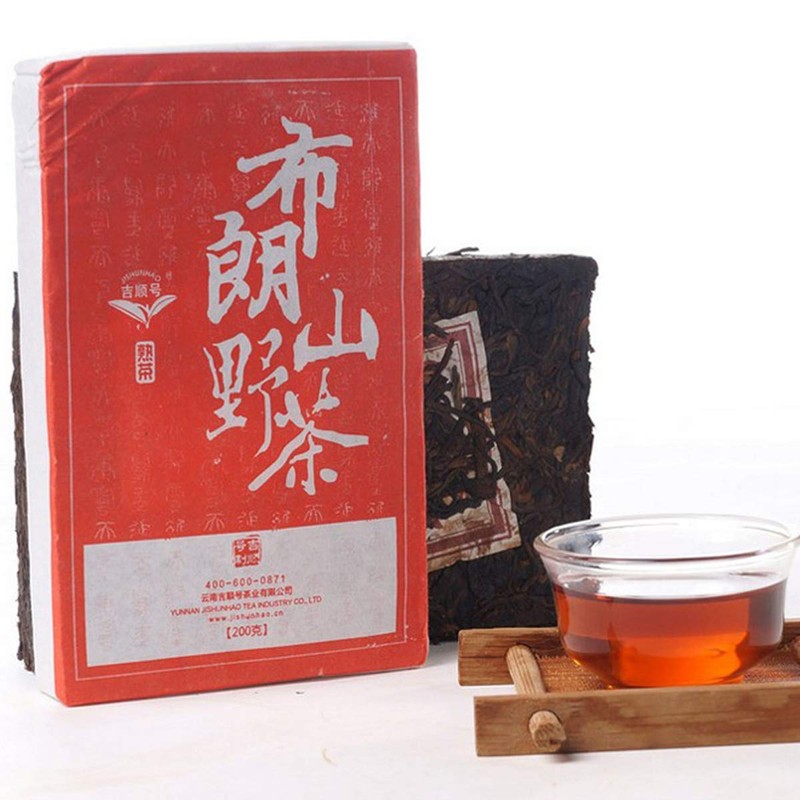 Natural Yunnan Black Tea Ripe Pu-erh Tea Ancient Tree Pu