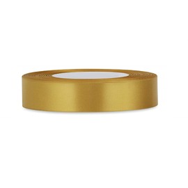 Gold Satin Ribbon 10mm 23 metres, for Gifts Wrap, Sew, Party, Wedding, Favours, Decorations, Easter, Christmas, Crafts, Dress, Bows, Events