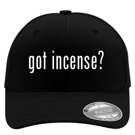 got Incense? - Flexfit Adult Men's Baseball Cap Hat, Black, Small/Medium