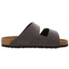 Birkenstock Women's, Arizona Birkoflor Slide Sandal - Narrow Width Anthracite