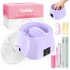 Yokilly Nail Soaking Bowl Heated: 50% Faster Nail Soak off
