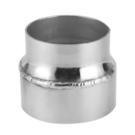 Universal Aluminum Exhaust Reducer 3in OD to 3.5in OD Exhaust Tip Adapter for Car Modification