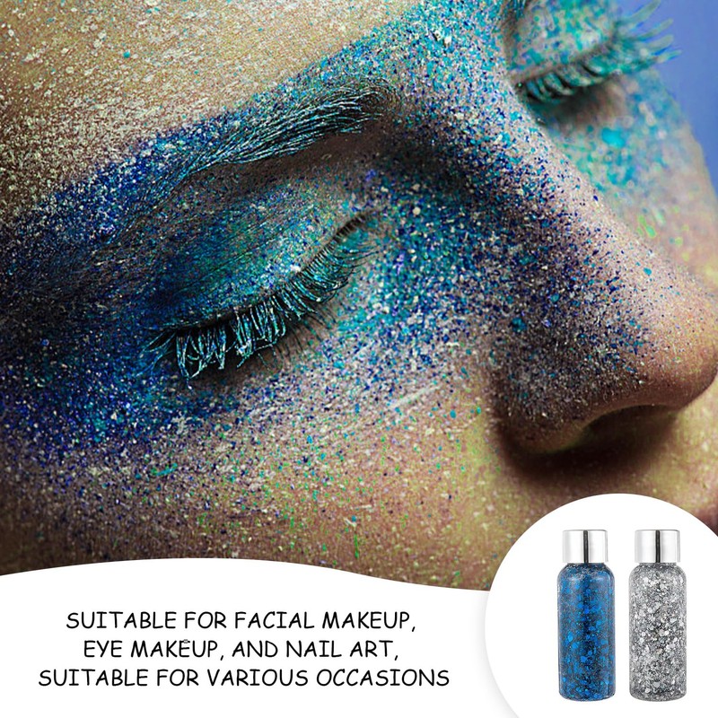 5pcs Gel Glitter Mermaid Glitter Face Makeup Glitter Gel Glitter