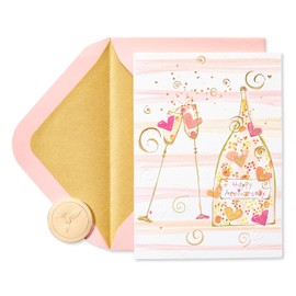 Papyrus Anniversary Card for Couple - Designed by House of Turnowsky (A Special Toast)