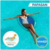 SwimWays Spring Float Papasan Pool Lounger for Swimming Pool, Inflatable