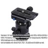 iShoot All-Metal 80mm Camera Quick Release Plate QS-80 with 1/4"