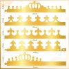 100pcs Coronas Carton Fiesta Cotillones Batucadas Rey Corona