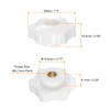QUARKZMAN Star Knobs M6 Internal Thread 38 mm Head Plastic