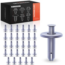 A-Premium 30 PCS Bumper Filler & Door Panel Car Retainer Fastener Push Pin Clips Compatible with Mazda CX-5 3 2010-2018 6 2009-2017 CX-9 2010-2019 5 2006-2010 MX-5 Miata CX-7 2 CX-3 - for 8mm