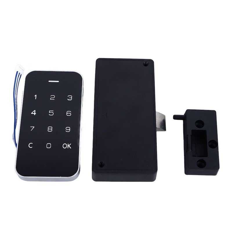 Digital Electronic Coded Lock, Touch Screen Password Lock Keyless Entry