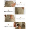 Libin Women's Hiking Cargo Pants 29" Lightweight Quick Dry Casual