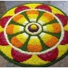 StromX Super Soft Microfiber Traditional Modern Rangoli Door Mat for