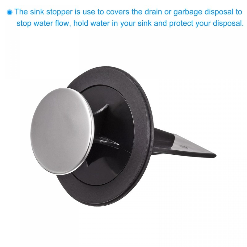 sourcing map Kitchen Sink Stopper Plunger, Cutlery Guard for Garbage