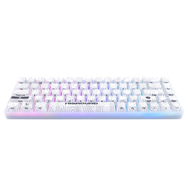 Higround Trailhead 65% Mechanical USB Wired Gaming Keyboard, TTC Linear
