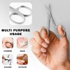KAMICURE | Extra Fine Curved Cuticle Scissors for Men Women