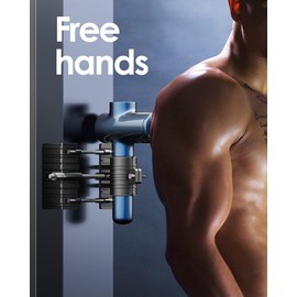 JOJOSEE Massage Gun Holder for Back, Hands Free Percussion Muscle for Self Massage, Compatible with Most Design for Massage Hard-to-Reach Area Holder ONLY