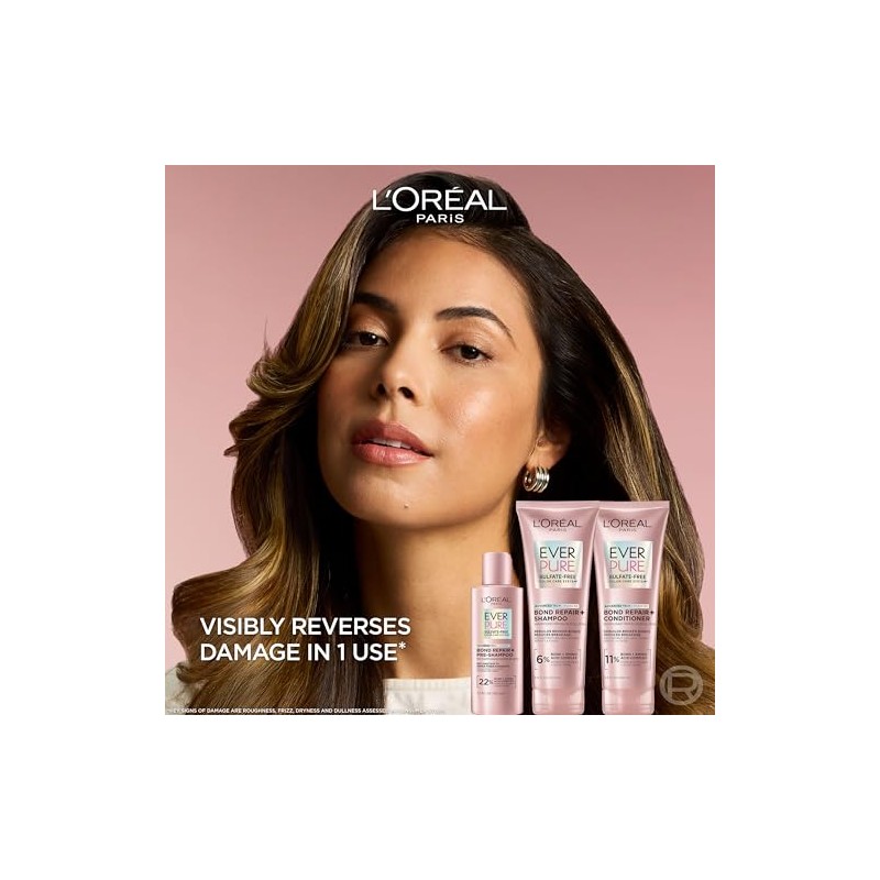 LOreal Paris EverPure Bonding Kit de champú y acondicionador para