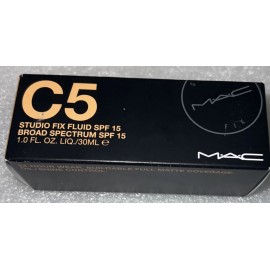 M·A·C Mac Studio Fix Fluid Broad Spectrum Foundation SPF 15 C5 1oz / 30ml