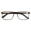 V.W.E. Men Premium Optical Frame Wide Large Head Reading Glasses