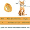YQkangzhu 2Pcs Cat Recovery Cone, Soft Cat Cone Collar, Adjustable
