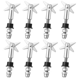 Otoolling 8 Pcs M8x110mm X-Shaped Toggle Bolt, Heavy Duty Wall Anchors 304 Stainless Steel Scissors Type Anchor for Ceiling Hollow Wall Drywall