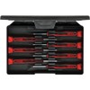 Precision screwdriver set, 7 pcs, PH and slotted