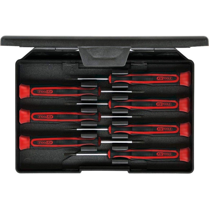 Precision screwdriver set, 7 pcs, PH and slotted