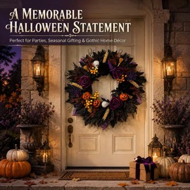 Halloween Wreath for Front Door