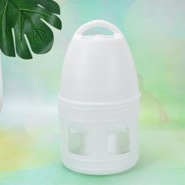 Comedero de agua para pájaros, dispensador de agua para pájaros, dispensador de agua para pájaros, alimentador automático, botellas de agua colgantes para paloma ( )