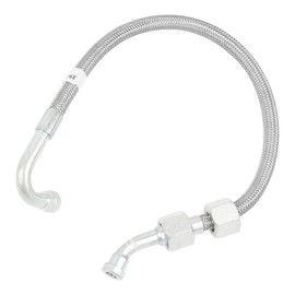 Hose Flexible Turbo Oil Feed Tube Compatible with Cummins 6C 8.3C ISC ISL 8.3L Replace 3945679