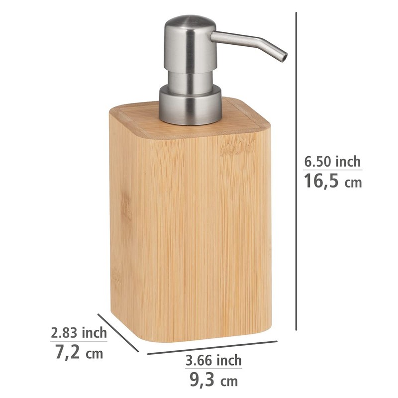 WENKO Bamboo Soap Dispenser