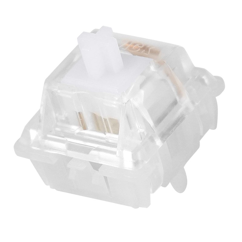 JWICK Ice White Linear Switches, JWK Keyswitch 45g 5 Pins
