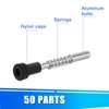 50pcs Window Screen Plunger Pins, 5/32" x 1-1/2" Aluminum Alloy