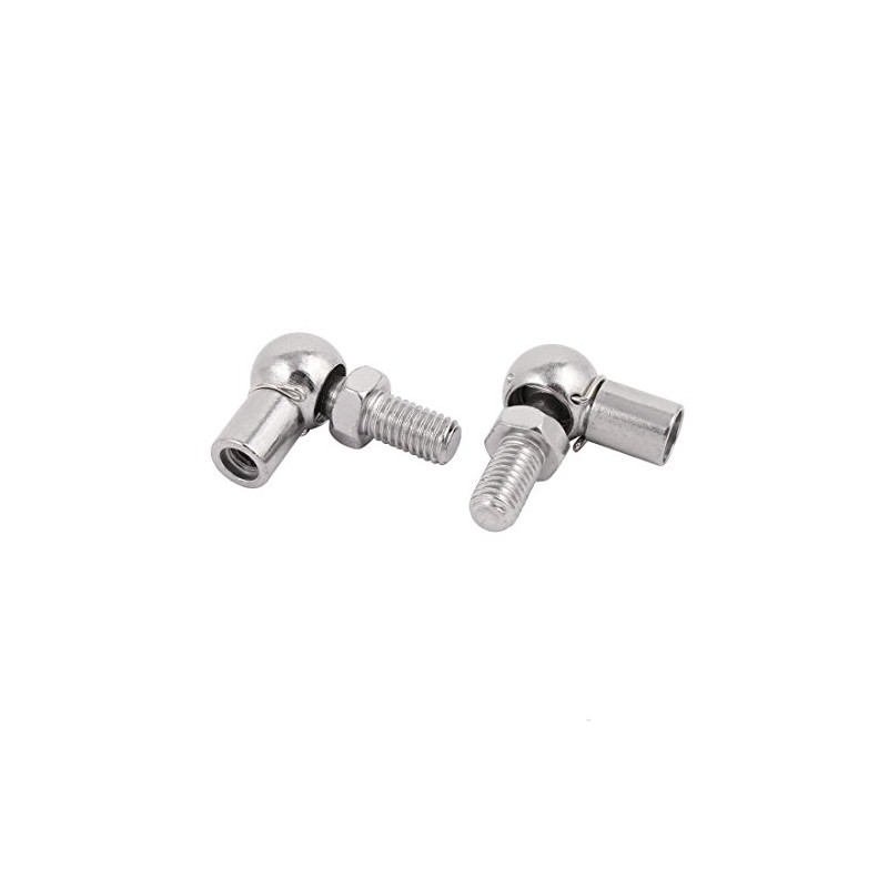 sourcing map Set of 2 Ball Bearings, Right Hand Internal