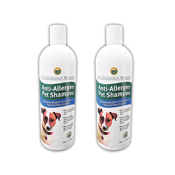 Anti-Allergen Pet Shampoo, Two-Pack by Unknown