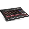 Professional Audio Mixer, 12 Channel Bluetooth USB Live Studio DJ