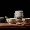 Cereal Bowls Set of 6，10 Oz Ceramic Soup Bowls,4.5 inch