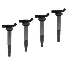 MAKGAGAAI Ignition Coil: Compatible with Noah Voxy ZRR70G ZRR70W ZRR75G Isis ZGM10G ZGM10W 4 Pack 90919-02252 90919-02258 4 Pin