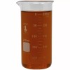 Karter Scientific Glass Beaker Set, 50/100/250ml, Tall Form, Graduated, Karter