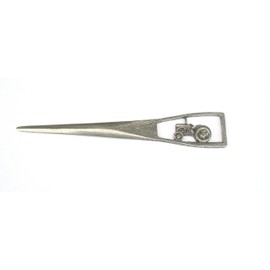 Vintage Tractor Pewter Letter Opener