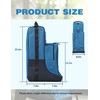 Harrison Howard Tall Boot Bag Equestrian Boot Travel Bag for