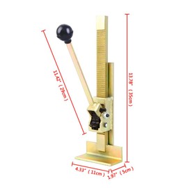 Senhill Professional Hardwood Flooring Jack Positioning Tool for Laminate Flooring Installation Hard Wood Straight Tile Contractor Hand Tool